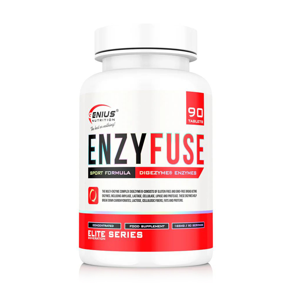 Пробіотик Genius Nutrition EnzyFuse 165 мг, 90 таблеток